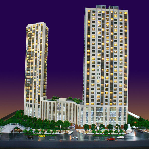 Construções de modelos arquitectónicas do acrílico e do ABS, fabricante modelo da arquitetura