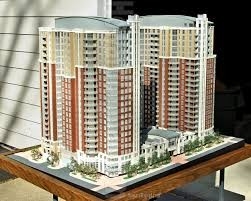 China Fabricante modelo arquitectónico diminuto residencial bonito com suporte da tabela fornecedor