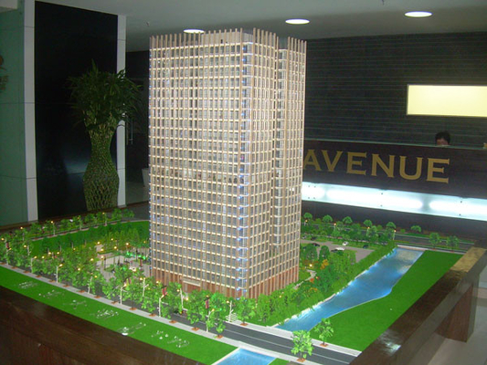 China Fabricante modelo arquitectónico da alameda, iluminando o modelo arquitectónico diminuto da construção pública fornecedor