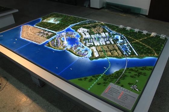 China Plástico modelo arquitectónico diminuto do ABS do fabricante para o planeamento do hotel fornecedor