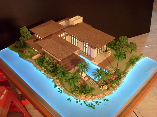 China Fabricante modelo arquitectónico do planeamento de terra, modelo à escala da estância turística fornecedor