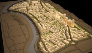 China Fabricante modelo arquitectónico do plano director da área, modelo à escala de planeamento do estado fornecedor