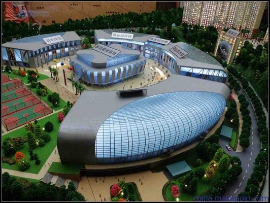 China O modelo arquitectónico surpreendente fornece o acrílico para a disposição da universidade e da biblioteca fornecedor