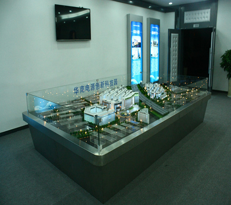 China Fontes arquitectónicas do modelo da iluminação bonita para a disposição da construção da escola fornecedor