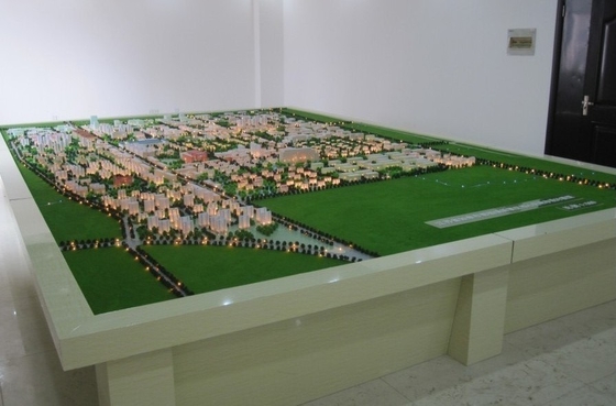 China Cenário diminuto agradável do modelo à escala para a disposição de construção fornecedor