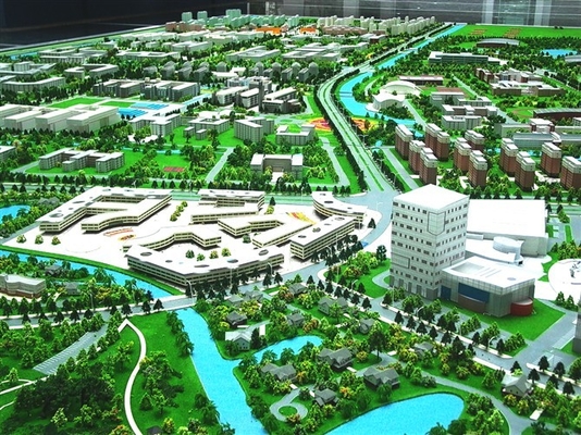 China Cenário quadrado do modelo à escala para a disposição do modelo de porto do país fornecedor