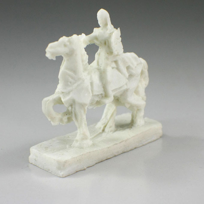 China × branco 3.2cm dos Cavalier 3 do modelo à escala da escultura do jade MD06 diminuto interior da disposição fornecedor