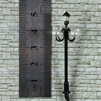 China HO poste de luz modelo T51 6V 5cm da rua para a iluminação da disposição do trem fornecedor