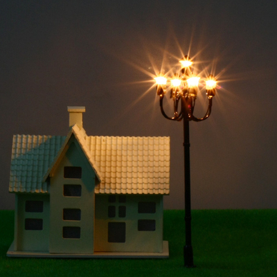 China Luz diminuta luminosa do poste de luz do modelo da rua de T52 6V 7cm para a disposição do trem fornecedor