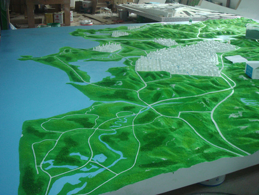 China Modelos arquitectónicos diminutos delicados para a disposição da miniatura da tabela da areia fornecedor