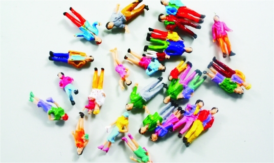 China P87-25 1:87 HO arquitetônicas maquete pessoas pintaram figuras 2.0 cm fornecedor
