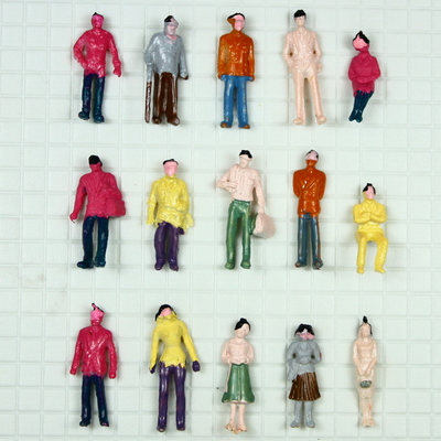 China Dos povos arquitectónicos do modelo à escala do 1:100 figura masculina de tiragem 1.8cm/materiais para a paisagem modelo fornecedor