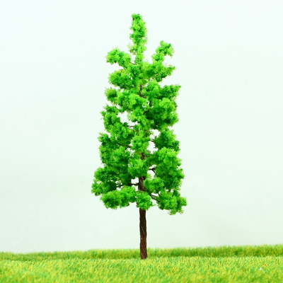 China G9035 HO Railroad Layout miniatura modelo árvores na estrada fio verde Palm Tree 9 cm fornecedor
