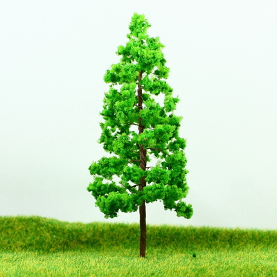 China G11040 Trem Layout miniatura modelo árvores Avenue pagode verde fio árvore 11 cm fornecedor