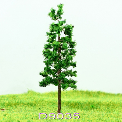 China D9035 de Treinar Layout modelismo árvores Avenue profundo verde metálica árvore 9 cm fornecedor