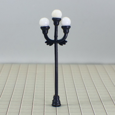 China N escala trem Layout iluminação Street modelo poste 7 cm fornecedor
