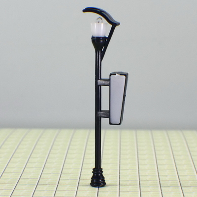 China Treinar faixa Layouts luminoso Street modelo poste 7,5 cm fornecedor