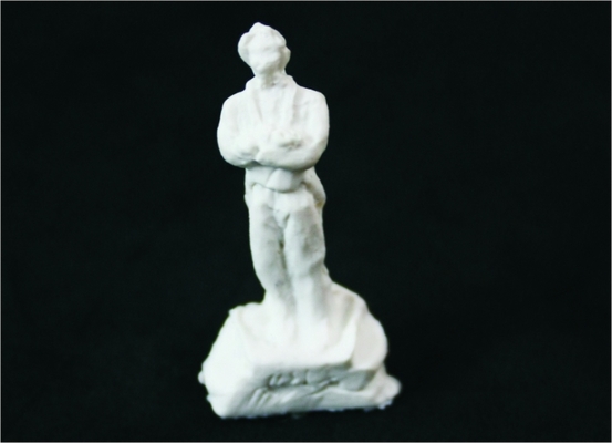 China A13-7 Jade branco Desktop 3D escultura escala modelo fornecedor