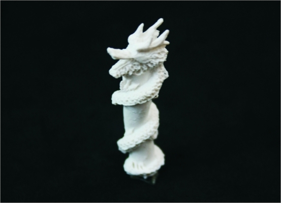 China A13-12 Jade branco Desktop escultura 3D escala modelo chinês Dragão fornecedor