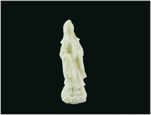 China White Jade personalizado escultura 3D escala modelo mãe Buddha 1.5 * 4.5 cm MD09 fornecedor