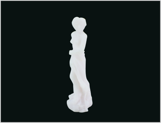 China MD16 1 * 3.5 cm Jade branco escultura 3D maquete Ho Train layout fornecedor