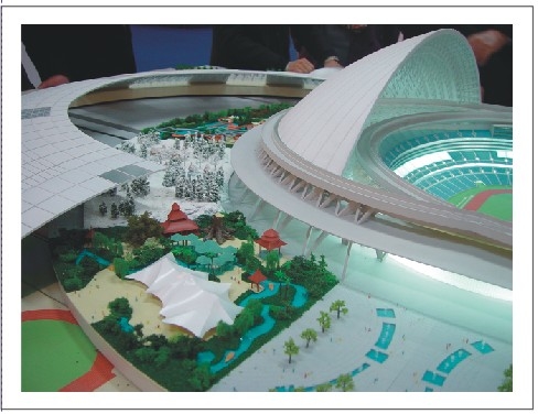 China Cenário diminuto do modelo à escala para a disposição do modelo da exposição fornecedor