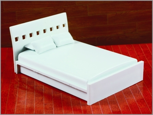 China 1:20 /1: 25/1: Cama de casal moderna de MeiHui da mobília arquitectónica do modelo da casa 30 fornecedor