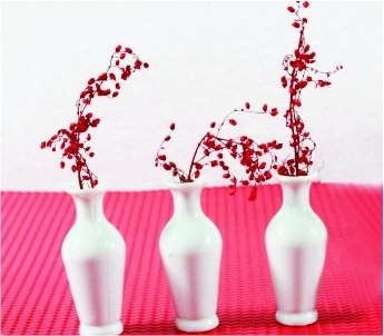 China PY-04 1.5 * 3.5 Modern Homes escala arquitetônica modelo mobiliário plástico Flower Vase fornecedor