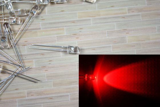 China MD01-001 3mm Red levou luz arquitetônica escala modelo suprimentos fornecedor