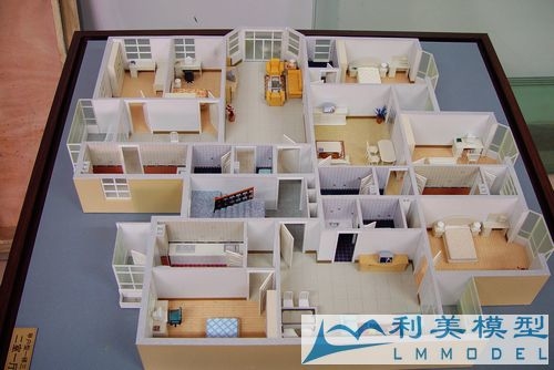 China Modelos de escala arquitetura - habitação Modular fornecedor