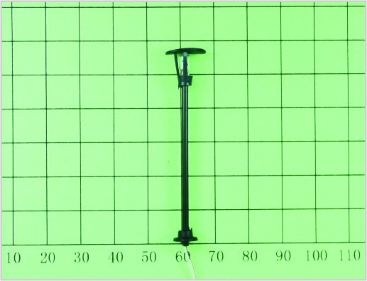 China T5 OEM N escala Train Layout Iluminação rua modelo Lamp Post 6,5 cm fornecedor