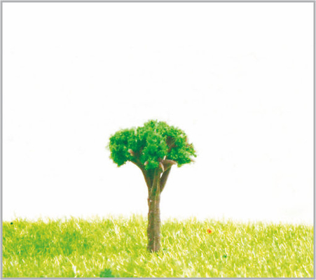 China árvores modelo diminutas plásticas verdes de 1.8cm em feito à mão fornecedor