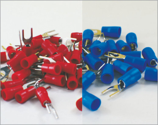 China MA06-57/58 ferramentas de modelagem em miniatura Red / Blue terminais para Layout de HO Train fornecedor