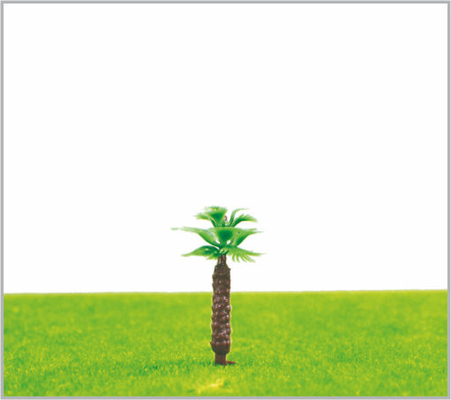 China M014 Treinar estação Layout miniatura modelo escala árvores verde Avenue Palms árvore 3 cm fornecedor