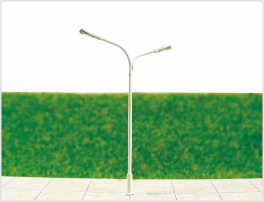 China T31 N Gauge duas pontas luminosas trem Layout iluminação Street modelo poste 8,5 cm fornecedor