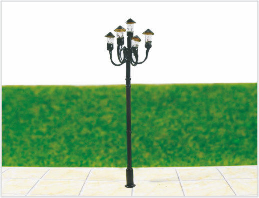 China T52 6V Billboard Street plástico miniatura escala modelo poste para Layout de trem 7 cm fornecedor