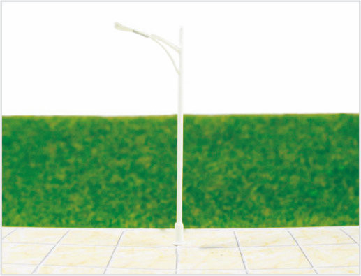 China T60 6V Billboard Street plástico escala modelo lâmpada Posts para comboio Layout 8 cm fornecedor