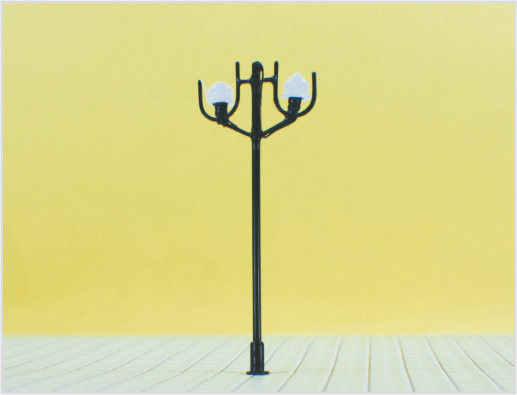 China T137 OEM 6V luminoso Street modelo poste para Layout de trem / Layout de fábrica fornecedor