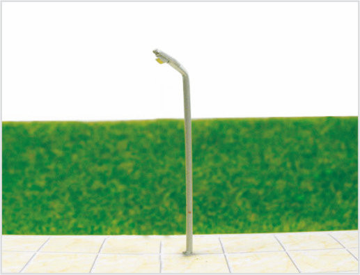 China T92 6V Billboard Street plástico miniatura escala modelo poste para comboio Layout 4,5 cm fornecedor