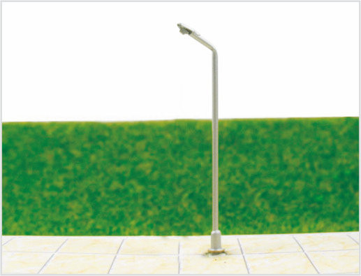China T91 6V Billboard Street plástico escala modelo lâmpada Posts para comboio Layout 5 cm fornecedor