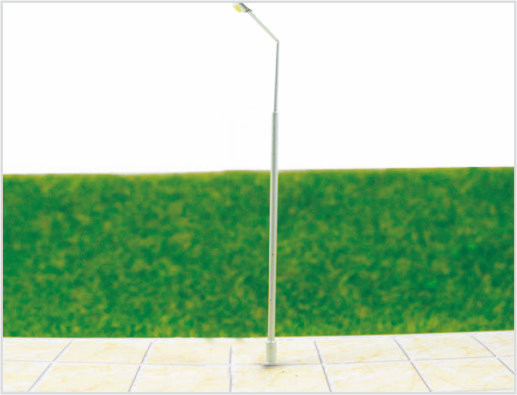 China T89 6V Billboard Street plástico miniatura escala modelo poste para comboio Layout 10,5 cm fornecedor
