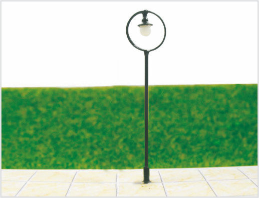 China T87 6V 8,5 cm luminoso em miniatura Street modelo poste luz para Layout de trem fornecedor