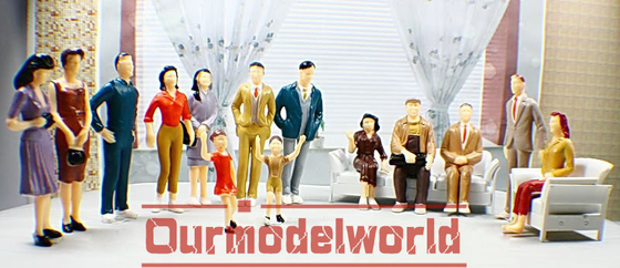 P25-14 1:25 ao ar livre arquitectura escala modelo pessoas pintado figuras 7 cm fornecedor