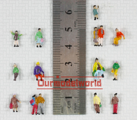 Treine os povos modelo 1/150 1.0cm para factura arquitectónica do projeto/a modelo fornecedor