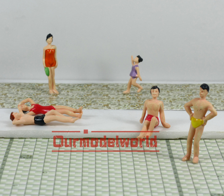 75 povos do modelo à escala preto arquitectónico de 1/para disposições da casa da escala de DIY fornecedor