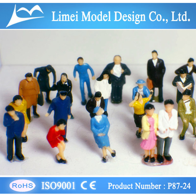 Figuras modelo feitos a mão dos povos do projeto arquitectónico para o profissional do modelo do trem fornecedor