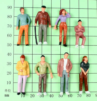 Figuras arquitectónicas da escala dos modelos à escala arquitectónicos para a paisagem fornecedor