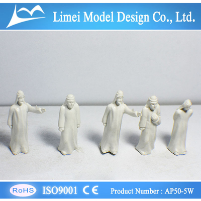 O trem do modelo à escala de OO figura para a altura dos arquitetos/estudantes 5.5cm fornecedor
