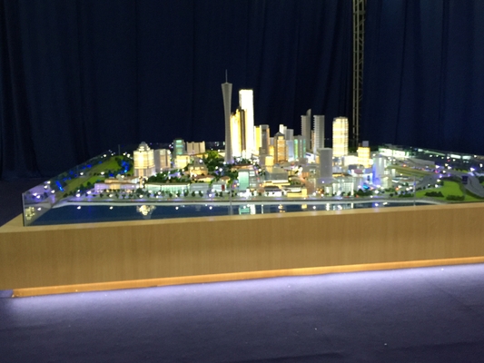 Construção de modelos moderna da arquitetura/fontes bonitas do modelo da arquitetura dos modelos à escala fornecedor