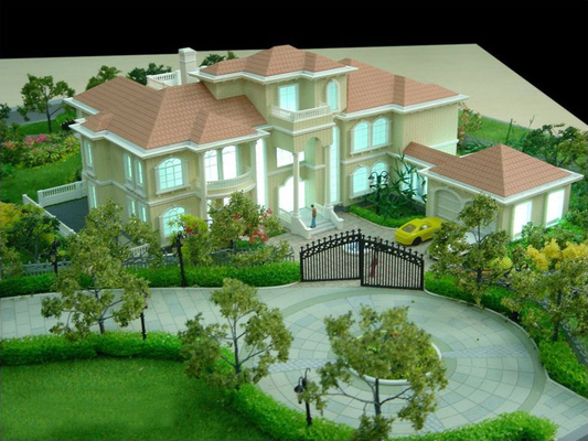 Modelshobbies arquitectónico diminuto treina modelos, modelo comercial da disposição da construção fornecedor